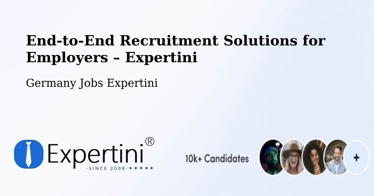 Recruitment Solutions for Employers – Riestedt - Riestedt, Germany Jobs Expertini