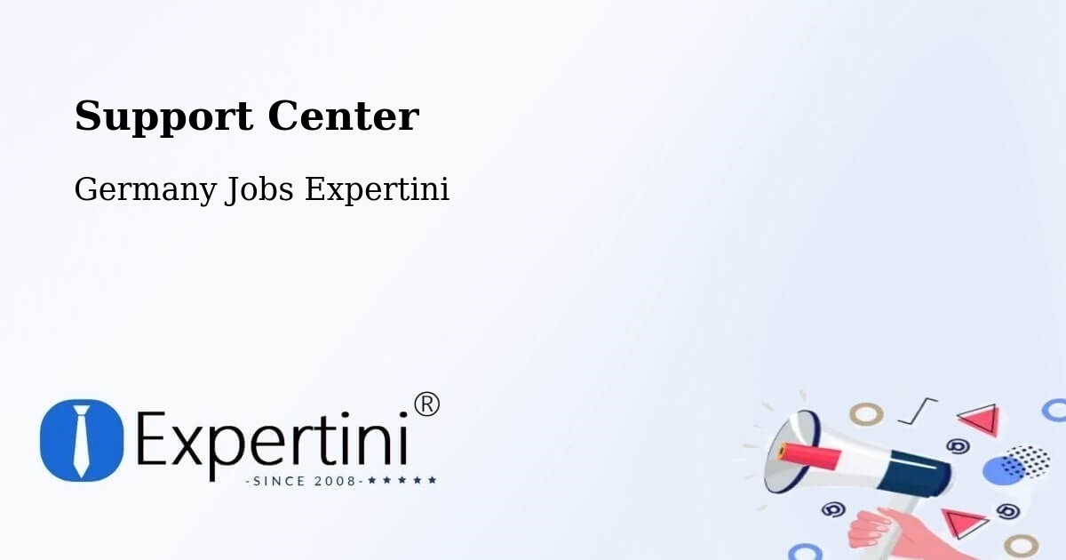 Support Services – Riestedt - Germany Jobs Expertini