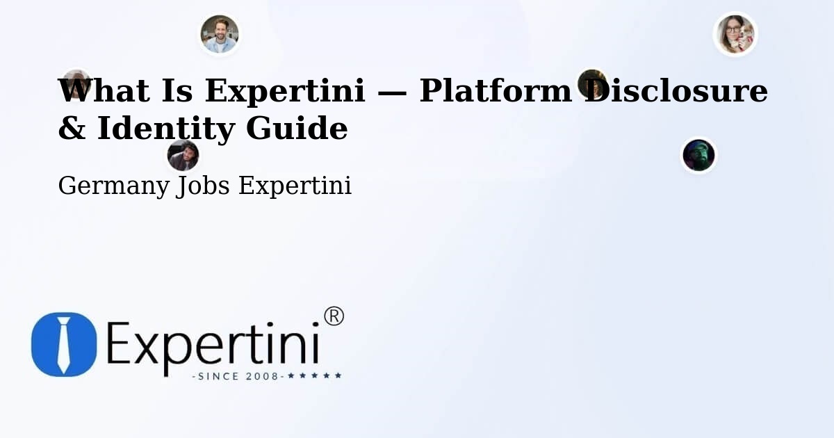 What Is Expertini — Platform Disclosure & Identity Guide – Riestedt